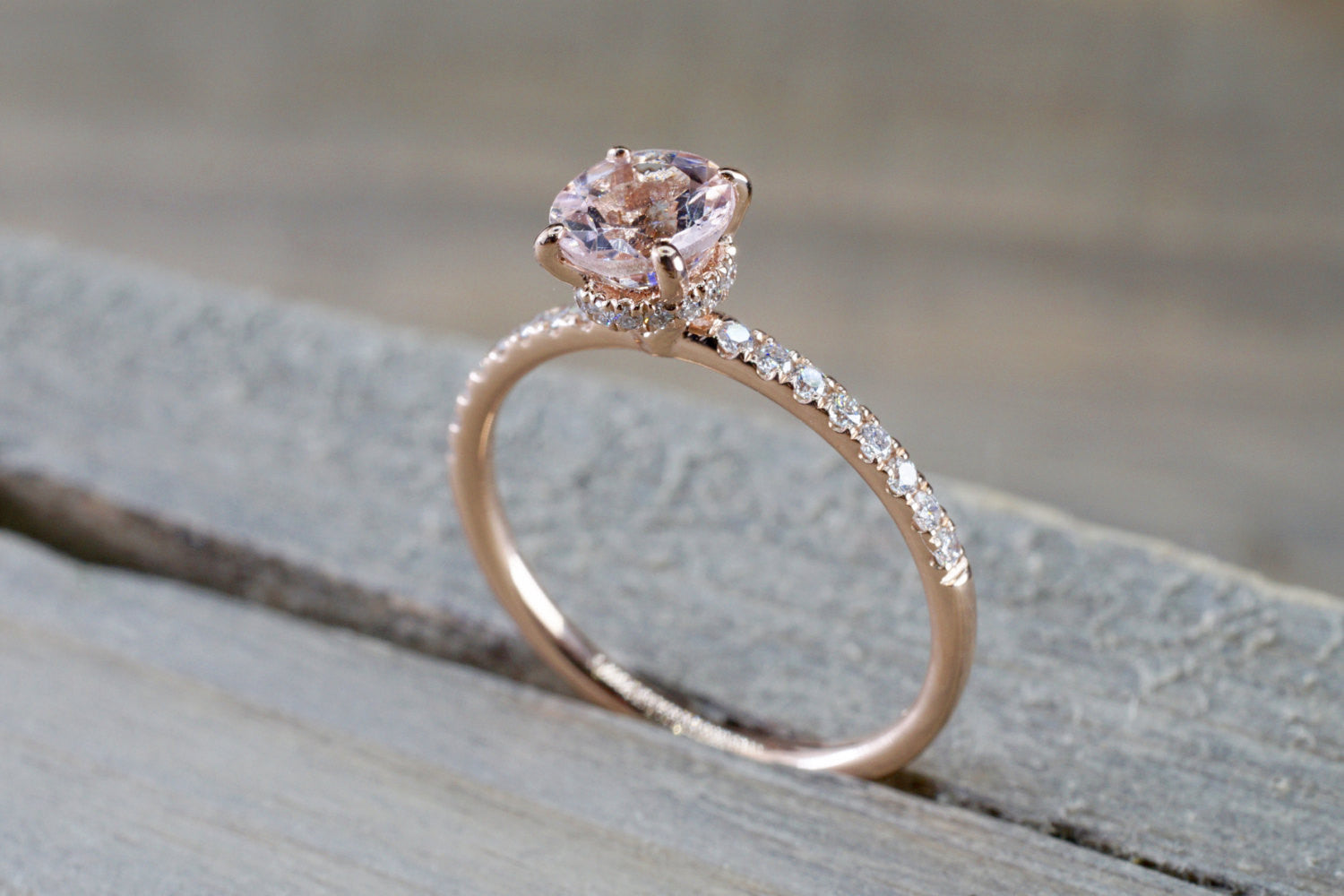 Get the Perfect 14k Rose Gold Engagement Rings | GLAMIRA.in