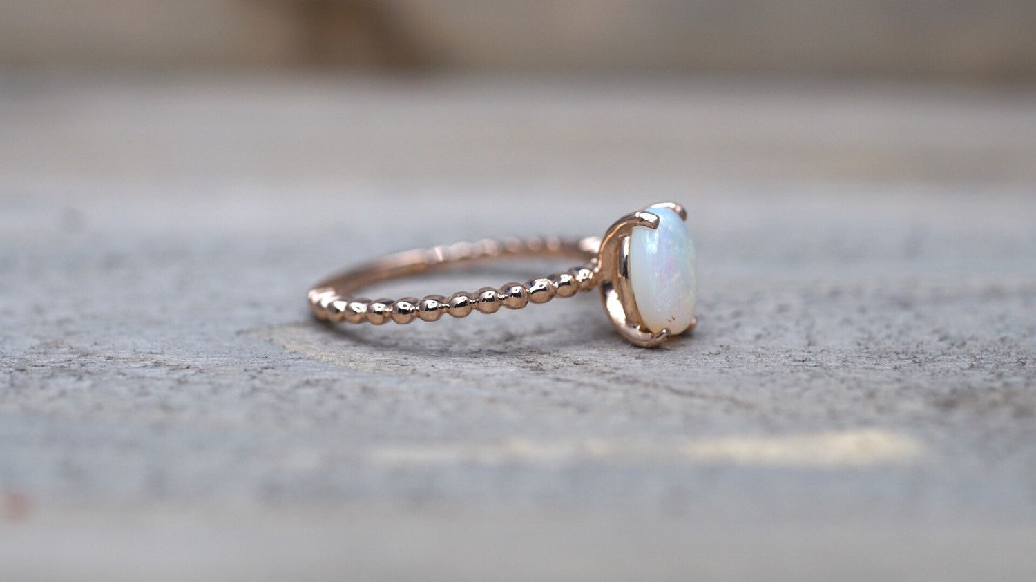 Heart Design diamond Promise Ring In 14K Rose Gold | Fascinating Diamonds